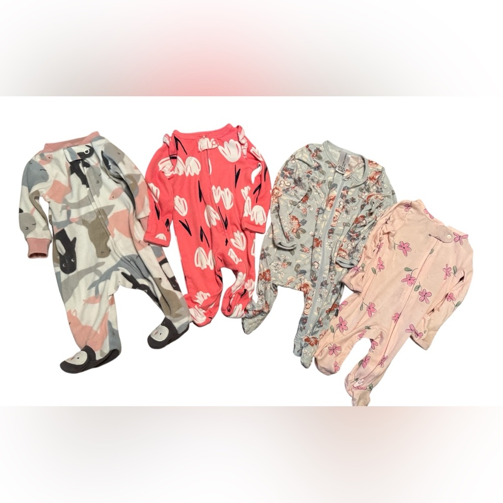 Baby Girl Sleeper Variety Bundle